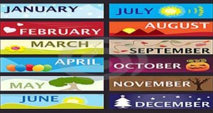 english months