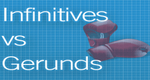 infinitives vs. gerunds